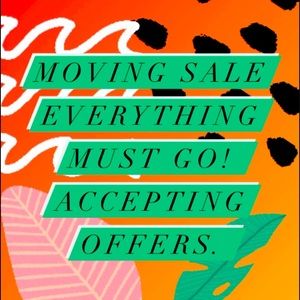 BIG TIME REAL DEAL MOVING SALE